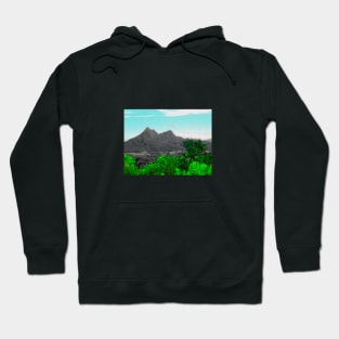 Olomana from Pali Lookout, Oahu, Hawaii Hoodie